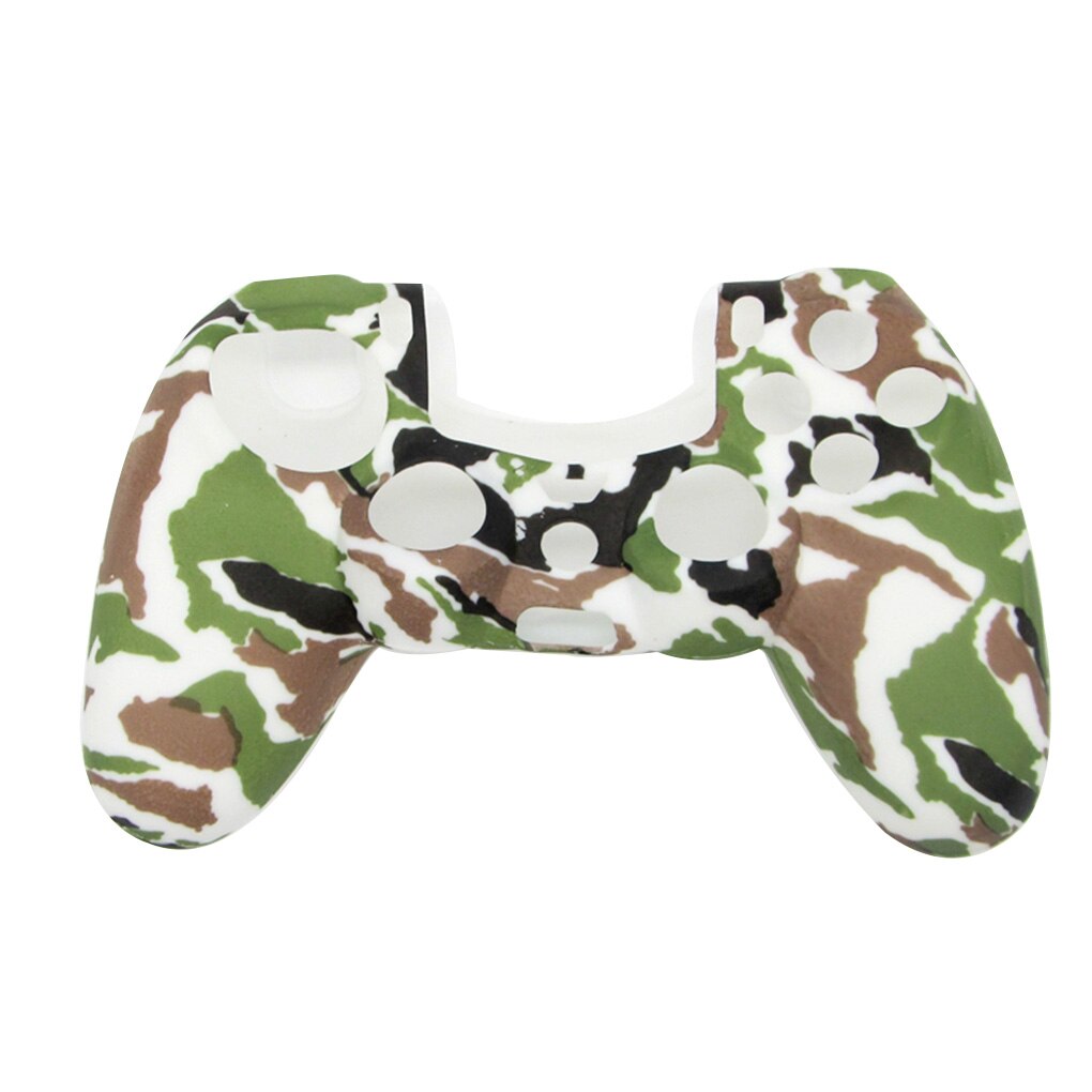Replacement for PS4 Wireless Controller Case Camouflage Printing Soft Silicone Gel Skin Protective Rubber Cover: NO.5