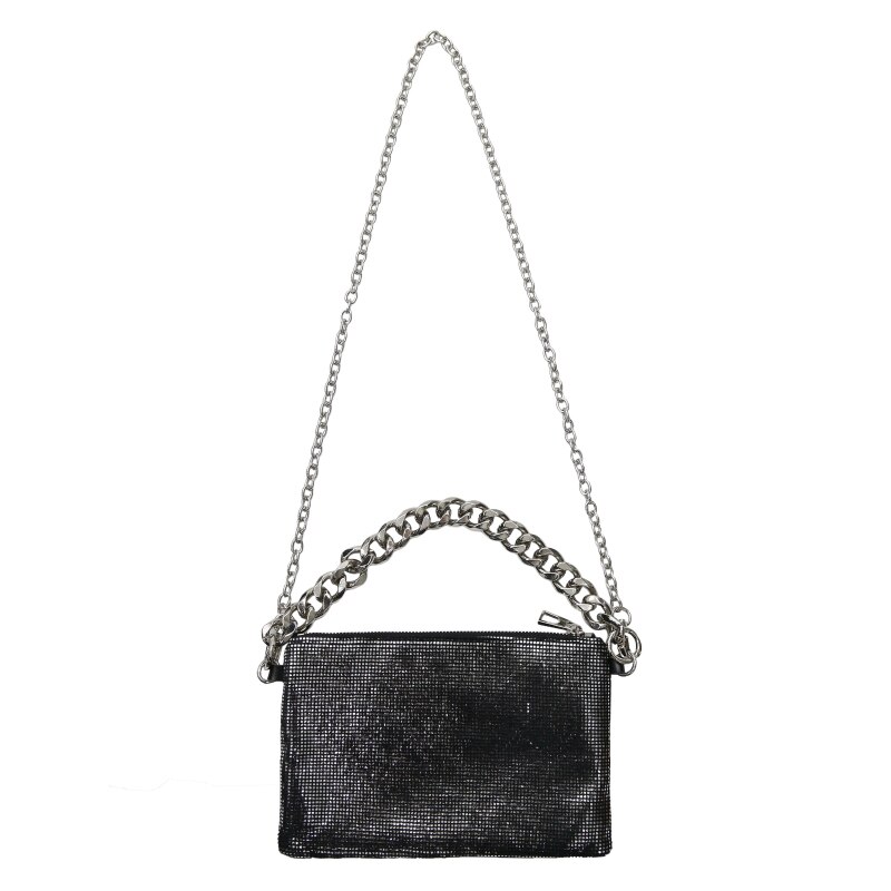 glänzend frauen Schlinge tasche kette Umhängetaschen für Damen kleine Kupplung brieftasche weibliche Schulter Taschen Splitter bolsa