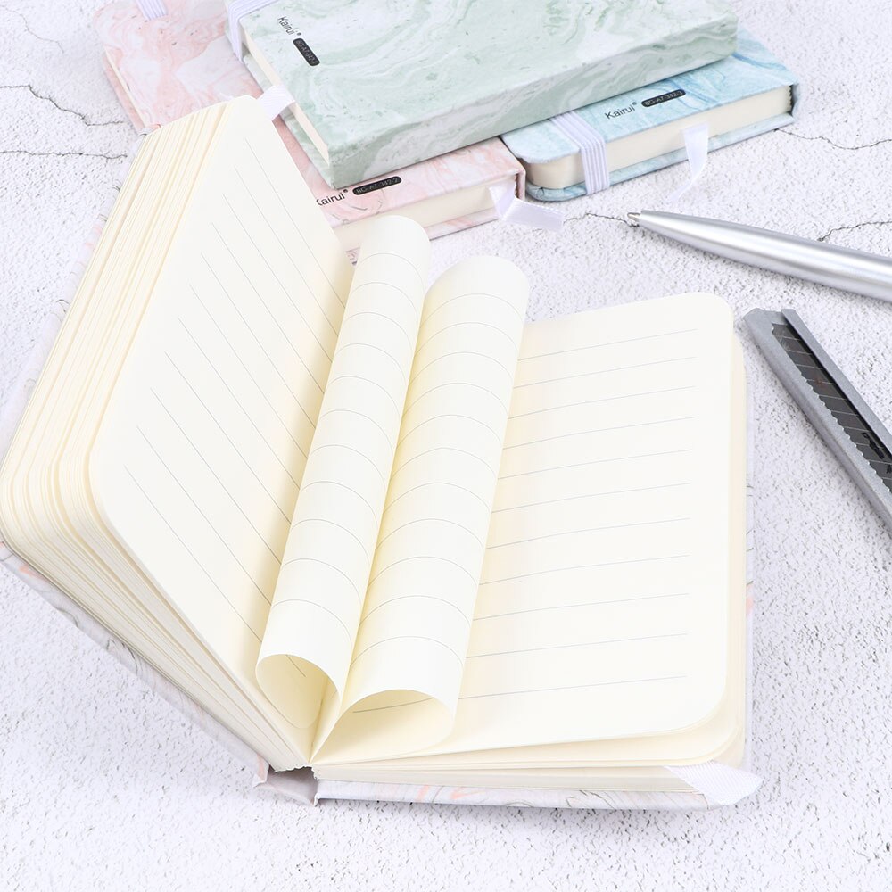 Briefpapier Marmer Ontwerpen Notebook Hard Cover A7 Notepad Dagboek Planner School Levert Draagbare