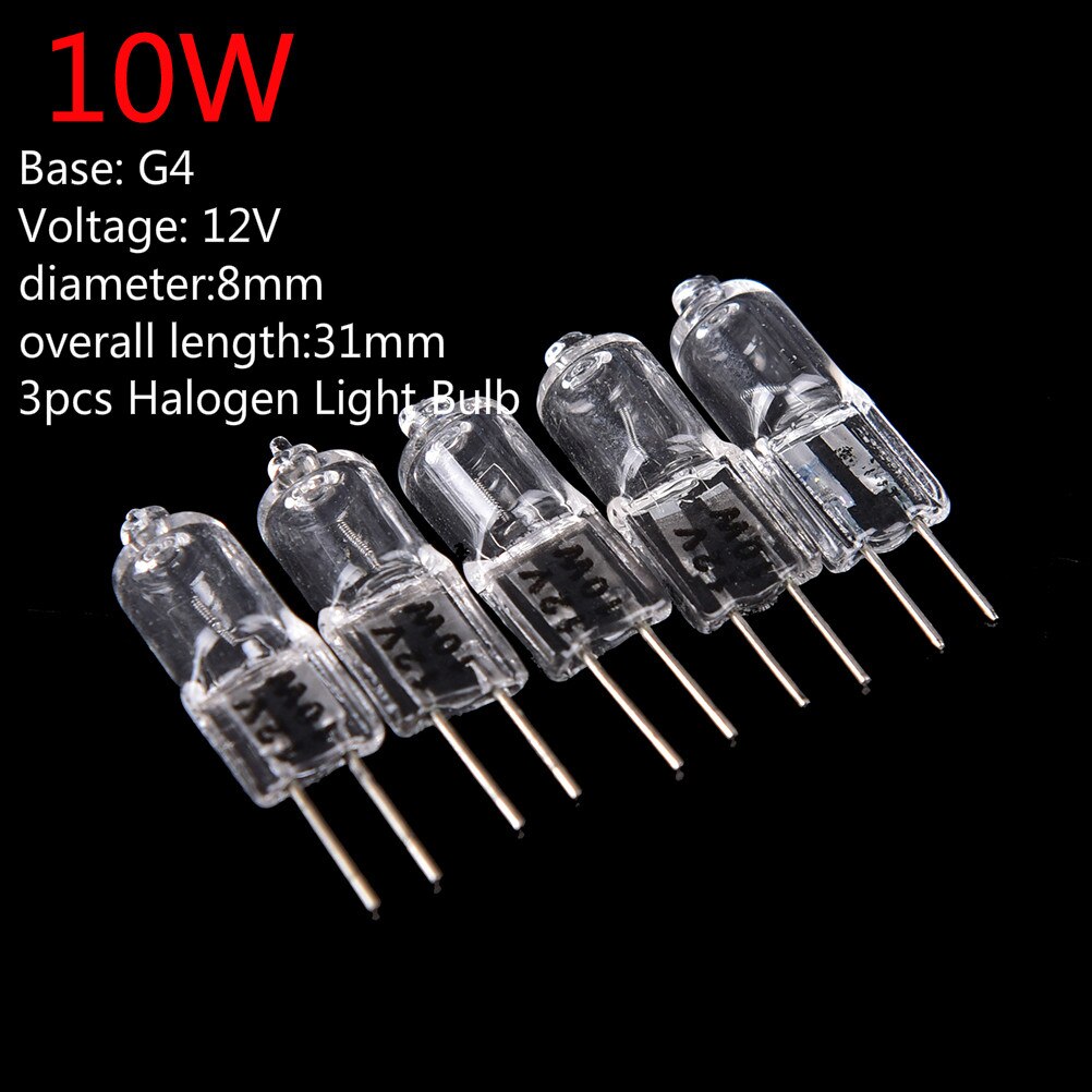 5 stk  g9 220v ledet pære 18w 28w 33w 35w halogenlampe supersterk varm hvit /3 stk  g4 10w: 10w