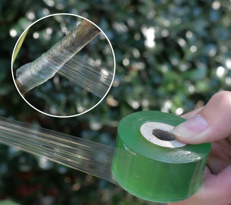 Cinta adhesiva de PVC para injertos, herramienta de jardinería para cortar árboles frutales, grabado de ramas y jardinería, accesorios para injertos, 2/3/5CM