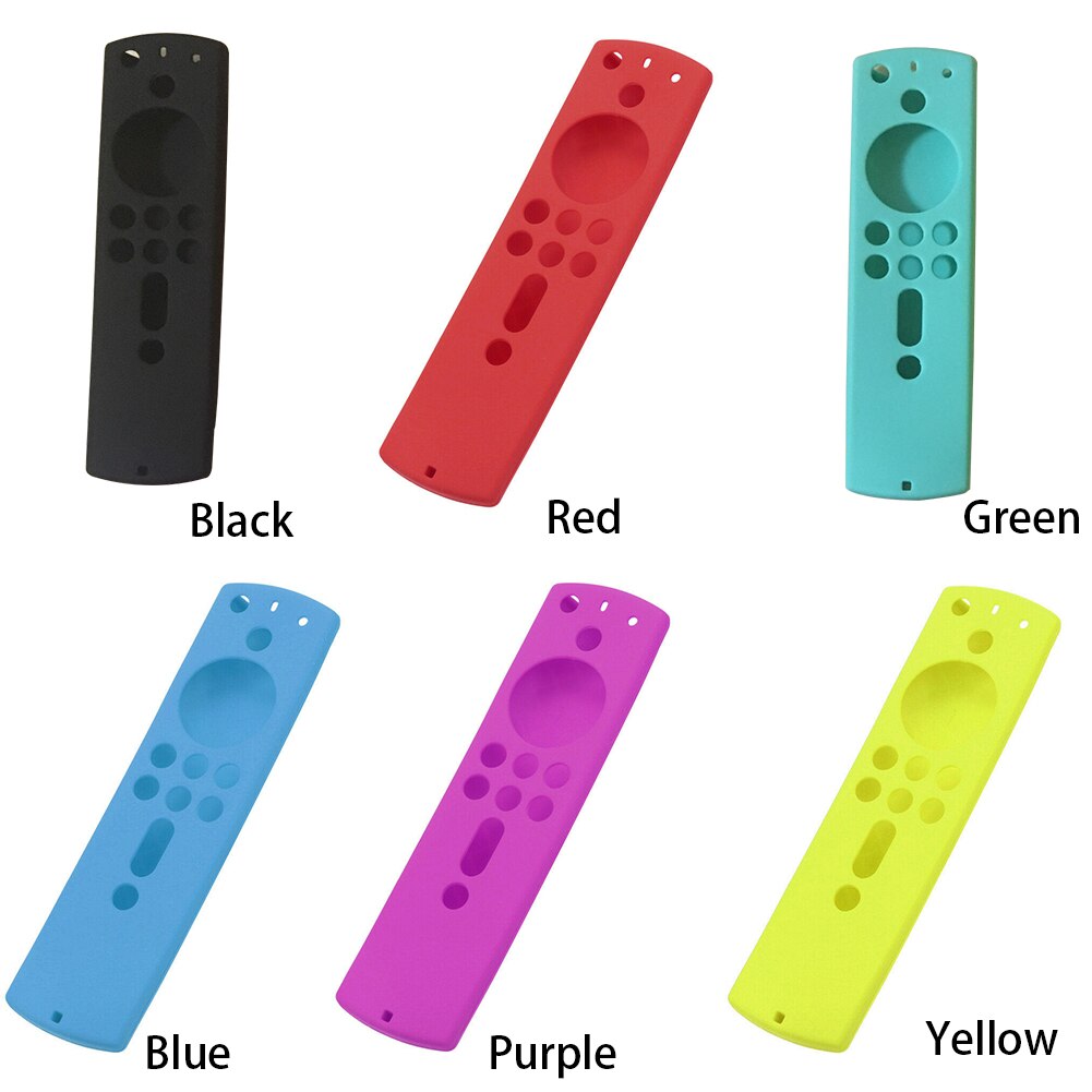 5.9 Inch Full Zachte Stofdicht Siliconen Effen Anti-kras Verwijderbare Beschermende Cover Decoratieve Thuis Voor Fire Tv Stok 4K