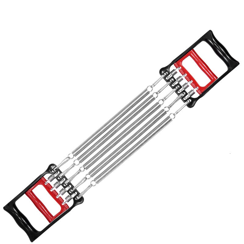 Spring Chest Developer Muscle Exercise Workout Expander Men Gym Fitness Tension Chest Puller Spring Steel Resistance Trainer: Double-purpose