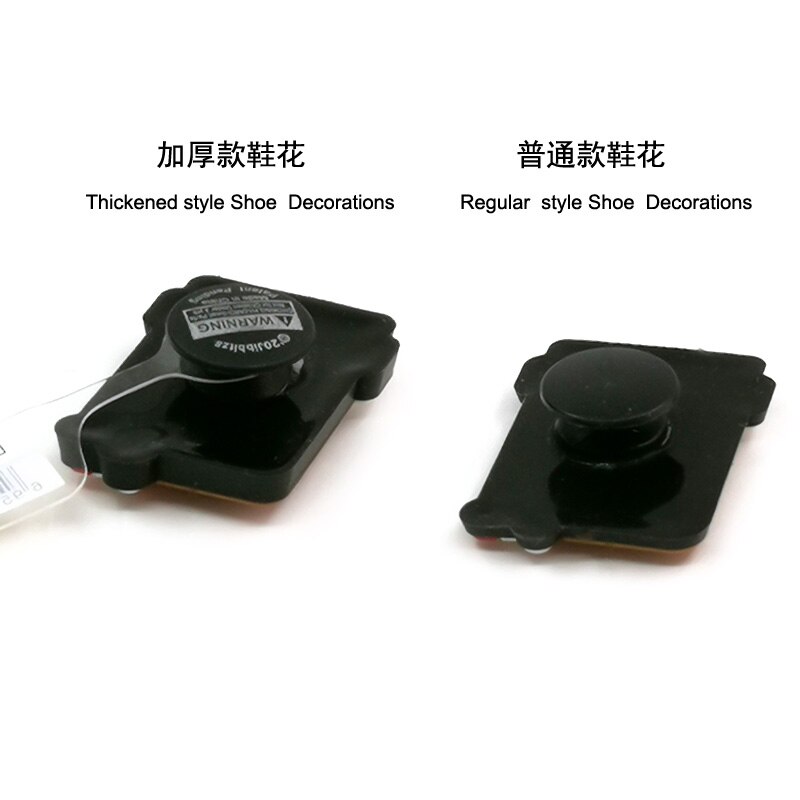 1 stuk ijs casual pvc bedel schoenbedels schoendecoratie accessoires voor klompen schoenen promotioneel