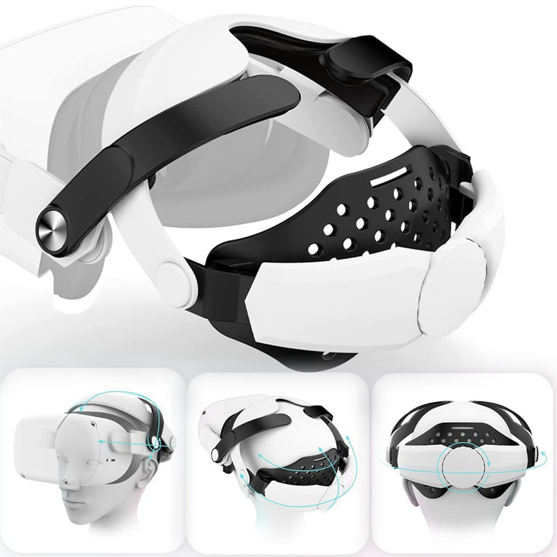 M3 Halo Band Voor Oculus Quest 2 Vr Headset Verstelbare Elite Band Verhogen Ondersteunende Kracht Voor Meta Oculus Quest 2 accessoires