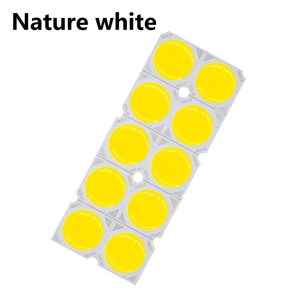 30W Led Cob Licht 10 Stuks Veel 30W Led Cob Gloeilamp Op Board 19*19mm High Power Led Chip Light Lamp Spotlight Downlight Lampen