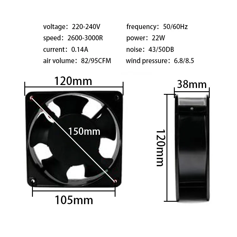 shell condensor radiator koelkast vriezer luchtgekoelde watergekoelde aluminium vin en koperen buis warmtewisselaar met ventilator Klein: green