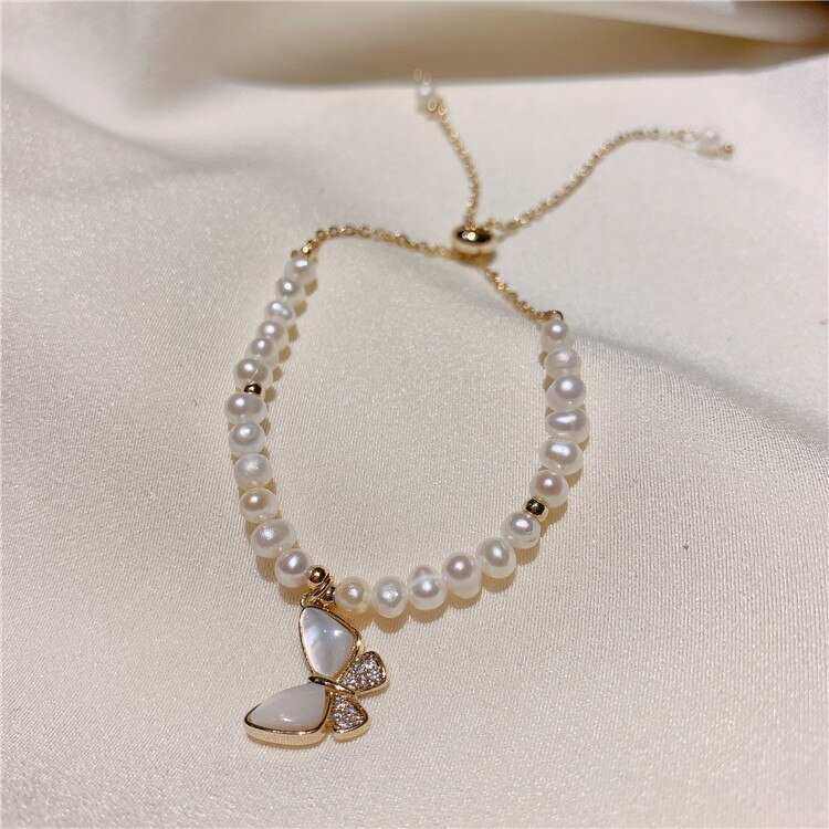 Simples ajustável pulseira de titânio material de aço inoxidável incrustado natural jóias moda pulseiras feminino jóias presente de aniversário