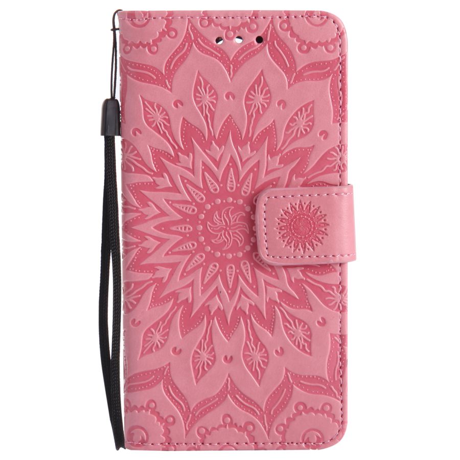 Leer Voor Samsung Galaxy J7 J 7 J730 730 J730F/Ds J730FM/Ds SM-J730FM/Ds Telefoon case Coque Cover Flip Fundas Telefoon Tassen: Pink