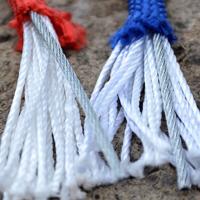 P108- 10mm Outdoor mountaineering rock climbing wire core rope escape lifeline fireproof firefighting descending fire rope