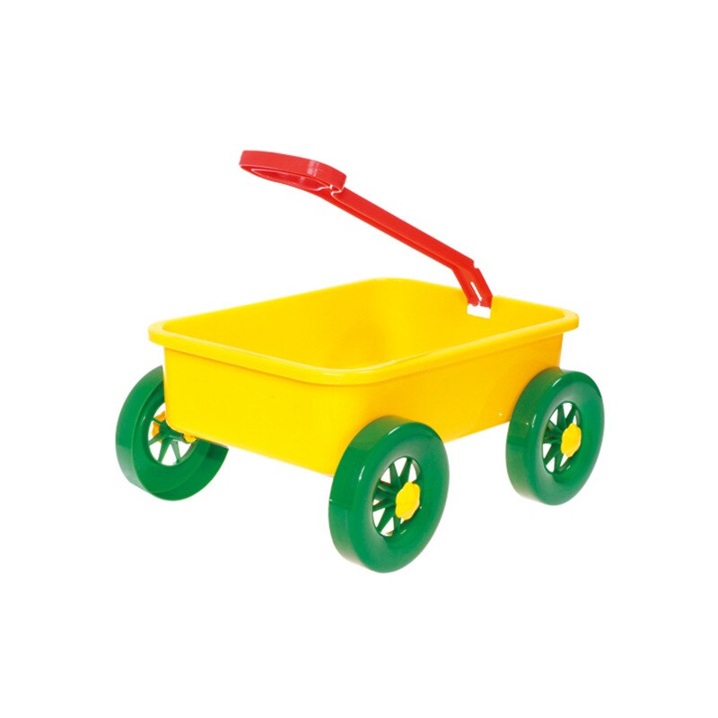 Kit de chariot de plage, jouets de communication parent-enfant, bébé jouant au sable, jouets de plage: Or
