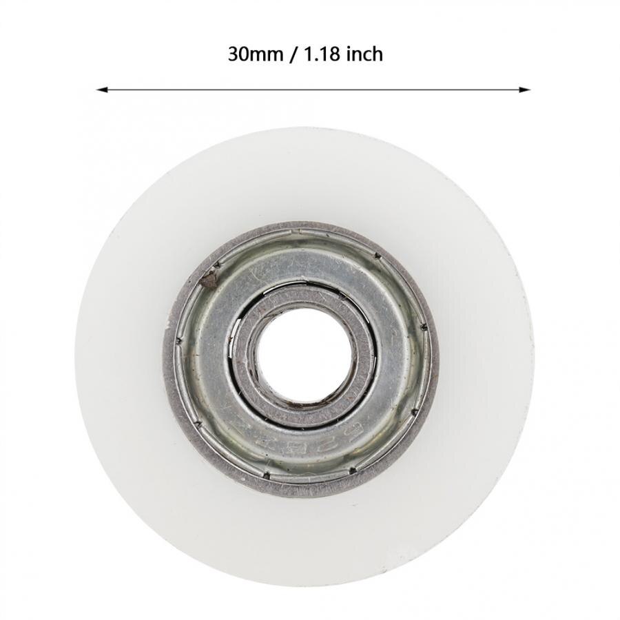 30Mm Diameter Kas Deur Wielen Vervanging Kit Bad Kast Roller Wiel Douche Rollers Hardware Track Roller Window