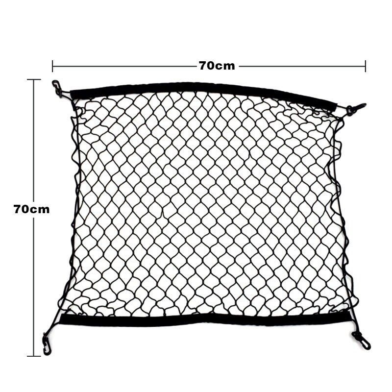 Vtear For VW Tiguan MK2 Accessories Car Trunk Storage Net Bag Luggage Box Cargo Elastic Mesh Interior Car Styling: Default Title