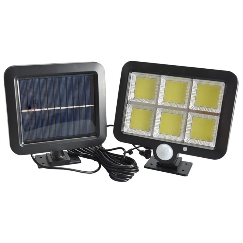 100LED Solar Light Outdoor Motion Sensor Recharge Solar Wall Light Waterproof Emergency Led Light For Street Garden H054