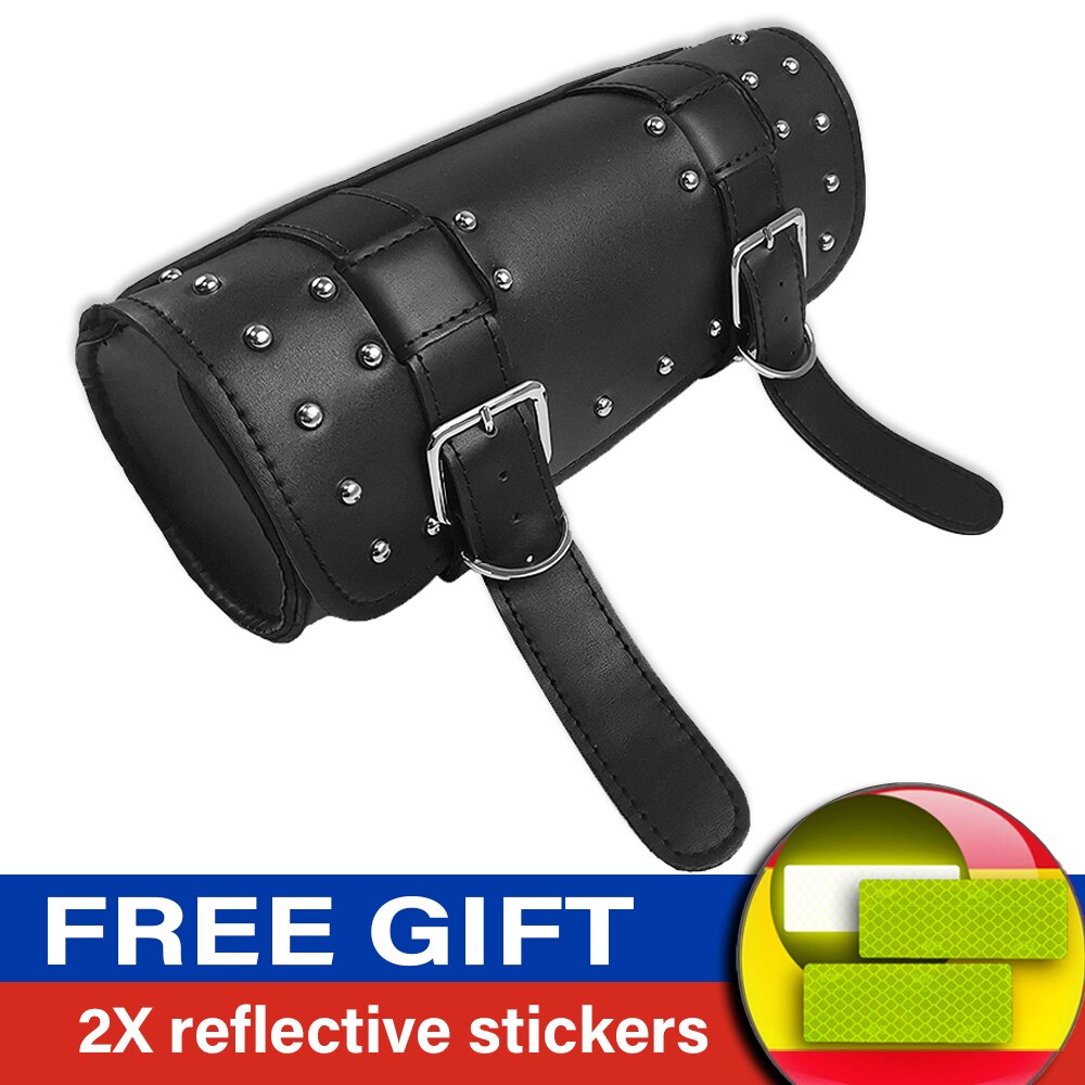 Motorfiets Pu Lederen Tassen Motorbiker Grote Capaciteit Bagage Bagage Rijden Winkel Tooling Zadeltassen