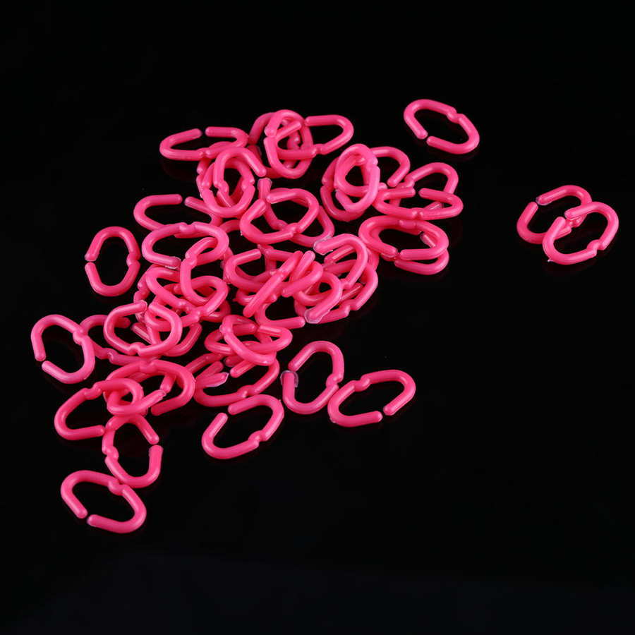 50 st kycklingnäbb spänne kuk mun snap ringar kyckling näbb ringar anti-peck ring verktyg storlek ml
