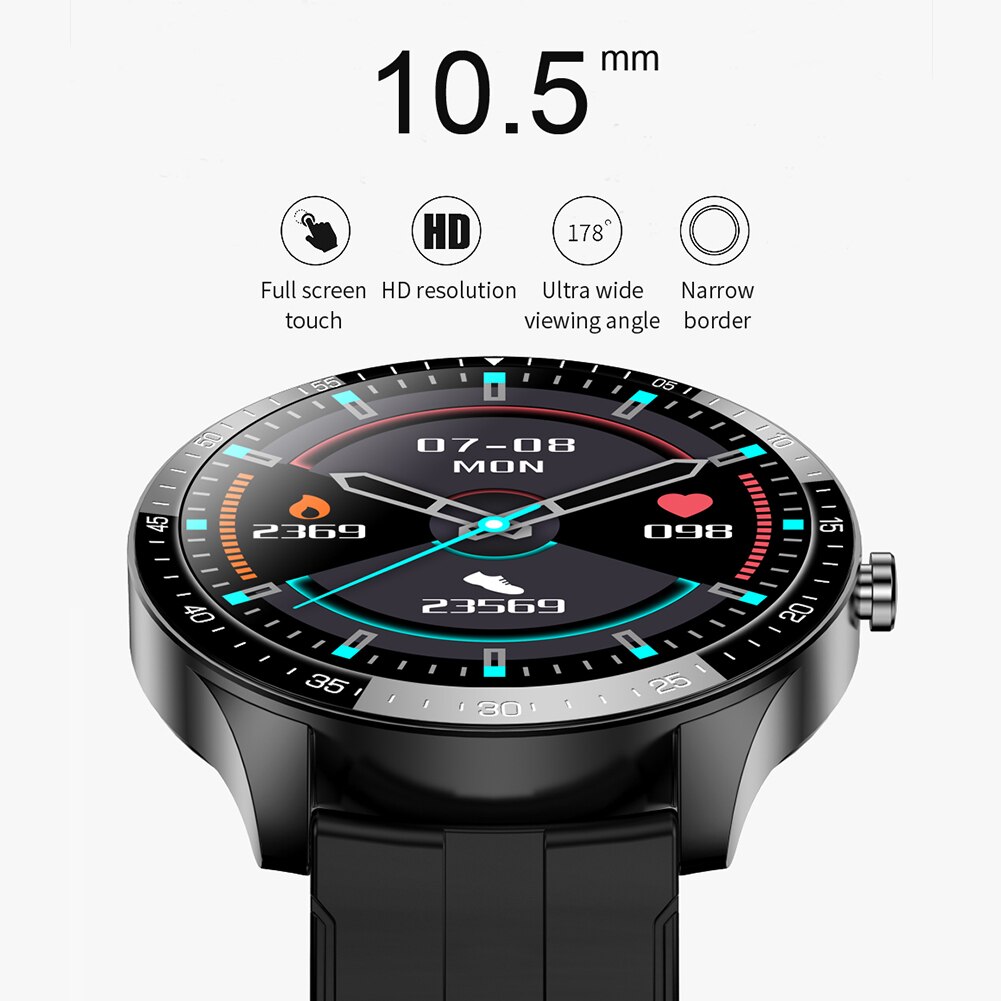 S80 Mannen Smart Horloge Fitness Tracker Hartslag Slaap Monitor Multi-Sport Camping IP67 Waterdichte Smartwatch Voor Ios Android