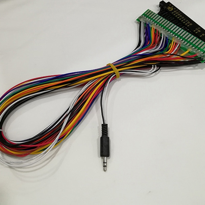 Arcade Machines Dedicated Extension Cable For 28P Jamma Line Gold Finger Row Plug-In Game Machine Accessories Long Wire Harness: Default Title