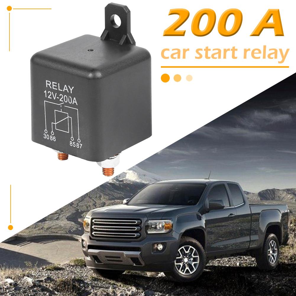 12V 200 Amp Heavy Duty Split Charge/Winch Relay for Car Van Boat 4 Pin MGO3