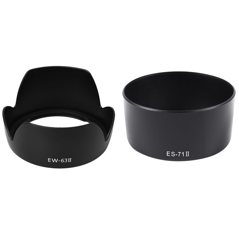 EW-63II Lens Hood For Canon EF 28Mm F/1.8 &amp; EF 28-105Mm Lenses &amp; Dedicated Bayonet Lens Hood, For Canon EOS EF 50Mm