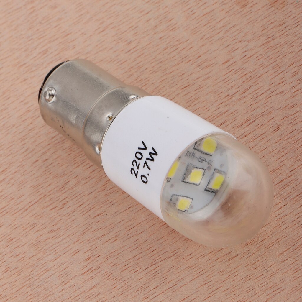 1Pcs Universal Sewing Machine LED Light Bulb Push in 220V 0.7W