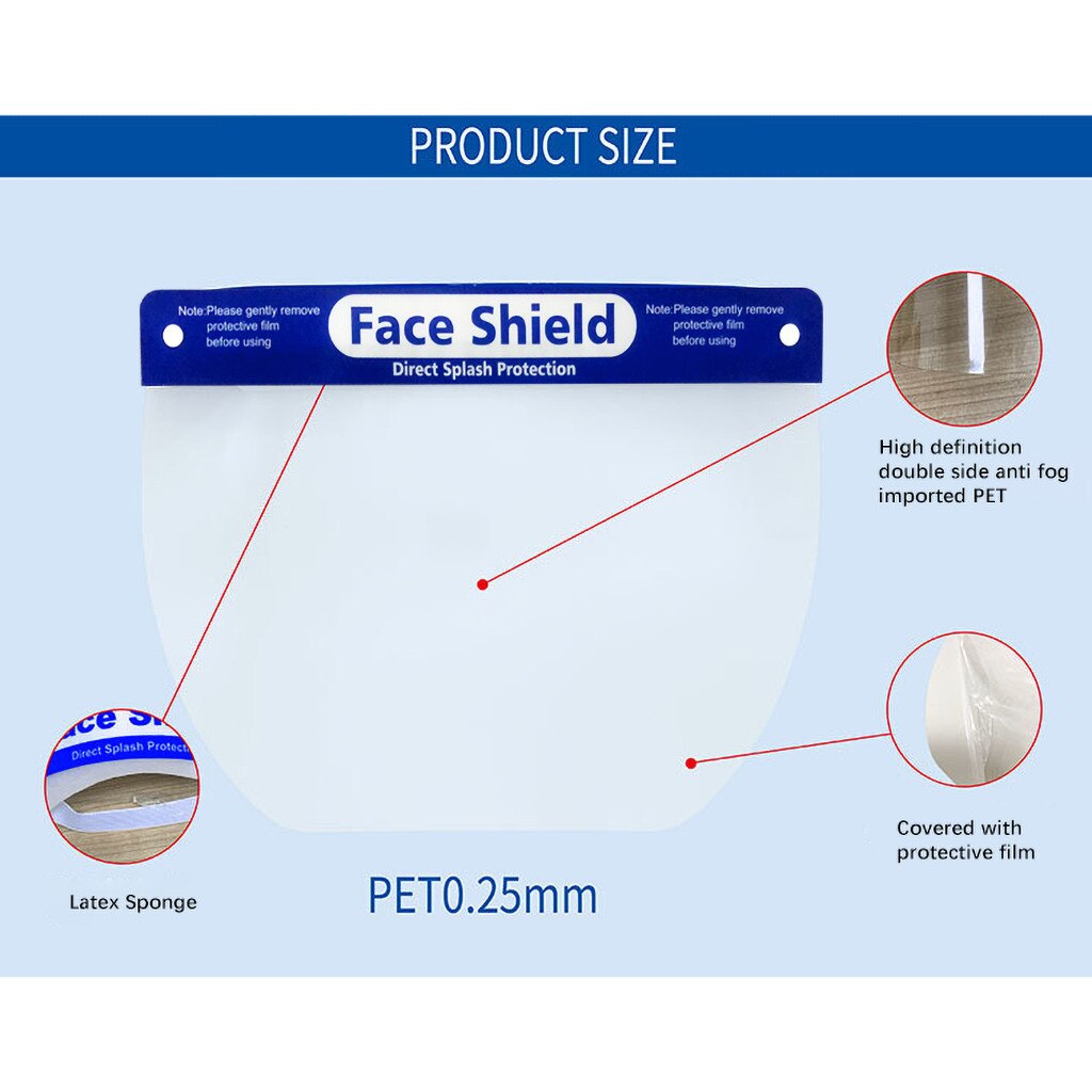 Nouveaux masques de protection contre les éclaboussures d'huile de cuisine, 5 pièces, Anti-fumée, Anti-poussière, coupe-vent, pour cyclisme en plein air