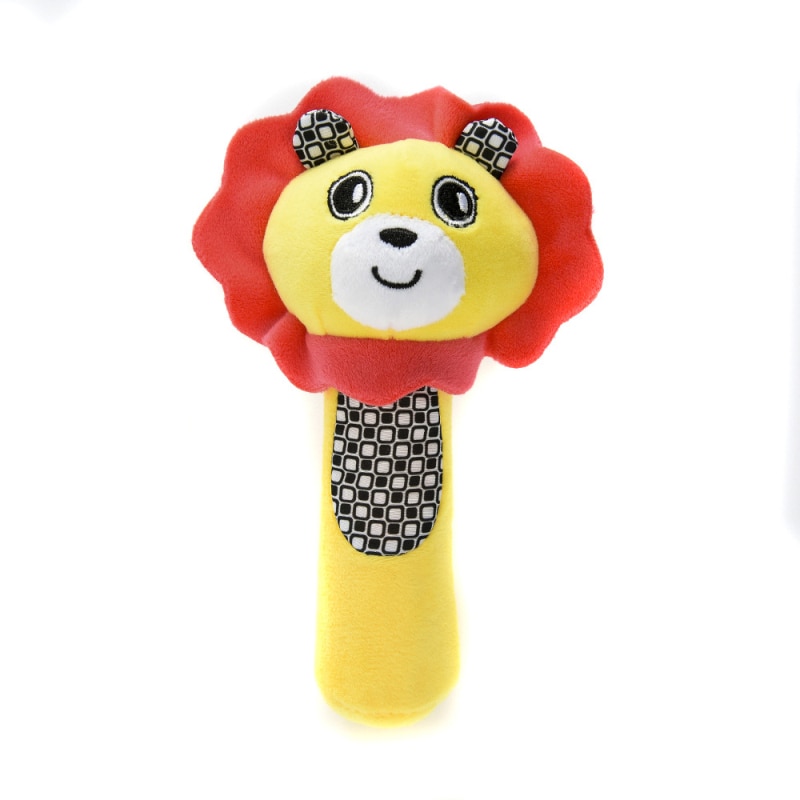Baby Speelgoed Wieg Draait Rond Het Bed Wandelwagen Opknoping Rammelaars Leuke Mobiele Baby Speelgoed Muzikale Soft Wandelwagen Speelgoed Pop: Lion 02
