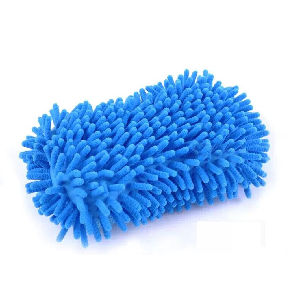 Super Fiber Car Wash Set Cleaner Car Cover Tool Senior Chenille No Scratch Car Wash Clean Sponge Set car gadget polishing pad