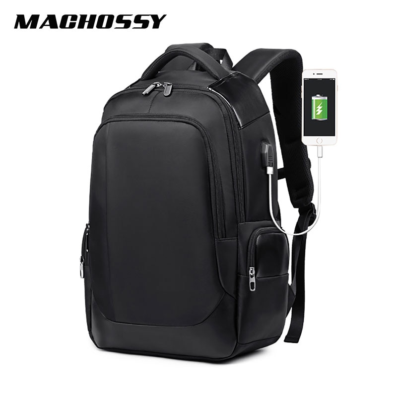 Sac à dos chargeur USB pour hommes, sac de voyage multifonctionnel, grande capacité, à la