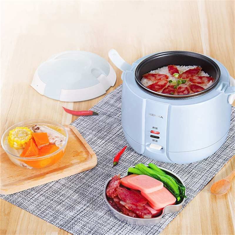KONKA, olla de arroz eléctrica de 1,2 L, Control por APP, Mini cocina de cocina, máquina pequeña para cocinar arroz, cita inteligente, pantalla LED