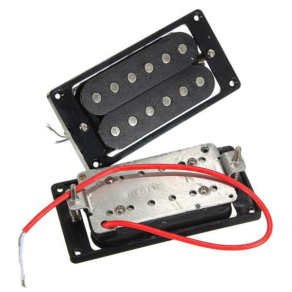 2PCs(1 set)Humbucker Double Coil Electric Guitar Pickups+Frame Screw