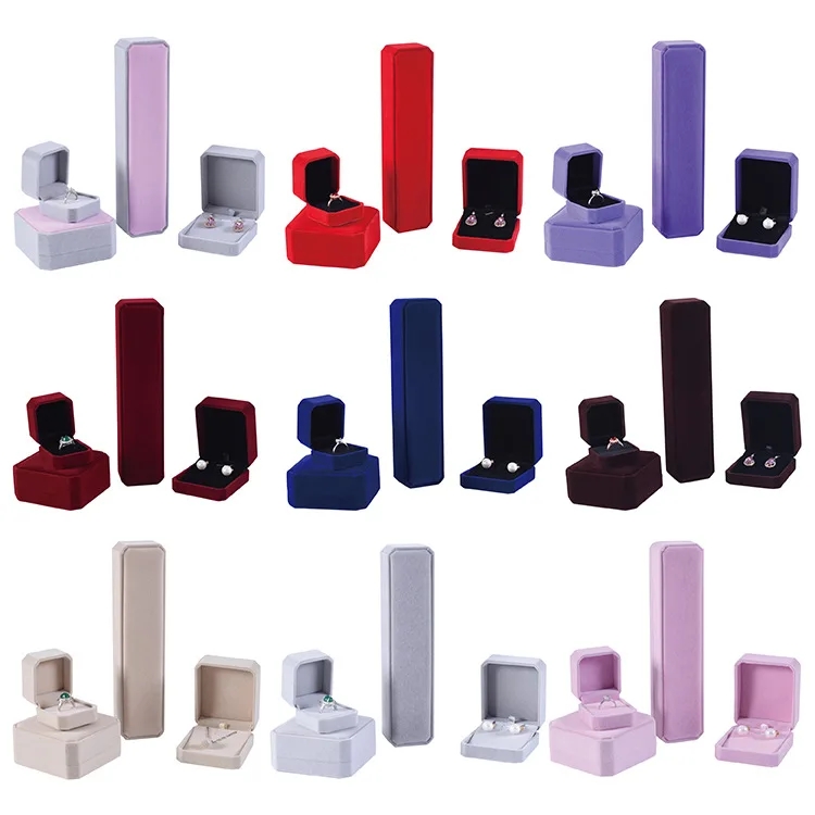Schmuck Verpackung Box Ring Ohrringe Halskette Anhänger Armband Aufbewahrung Display Box Hochzeit Vorschlag Geschenkbox