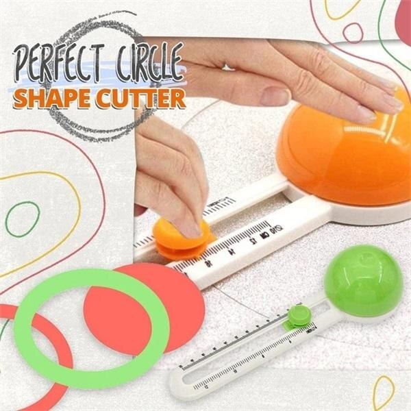 Circular de corte de papel de forma Circular de Patchwork brújula círculo de papel de corte cuchillo Scrapbooking cortadoras herramientas de costura para manualidades