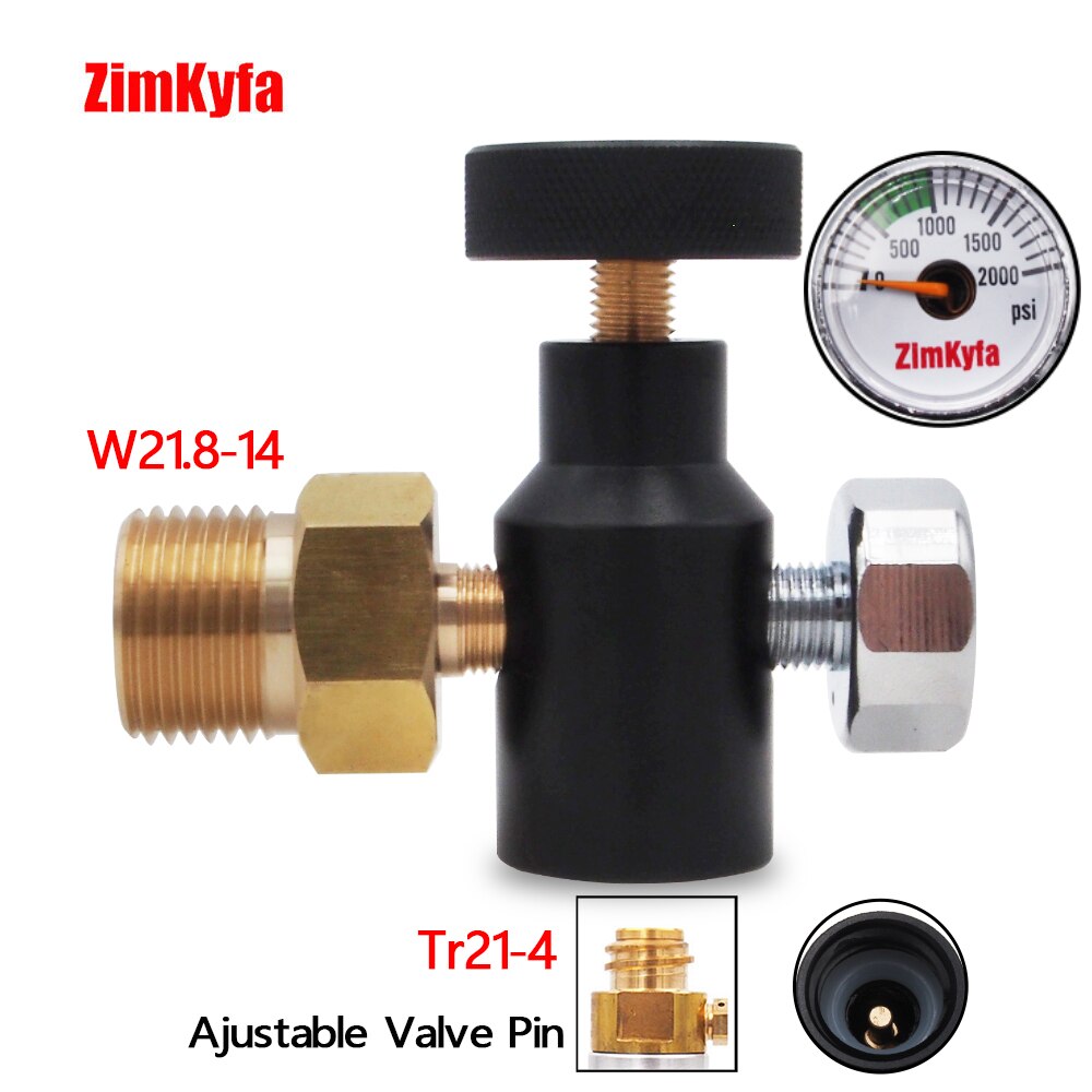 Aquarium Homebrew CO2 Vulling Cilinder Refill Adapter Fles Connector CO2 Tank Accessoires Voor Soda Maker Thuis Machine