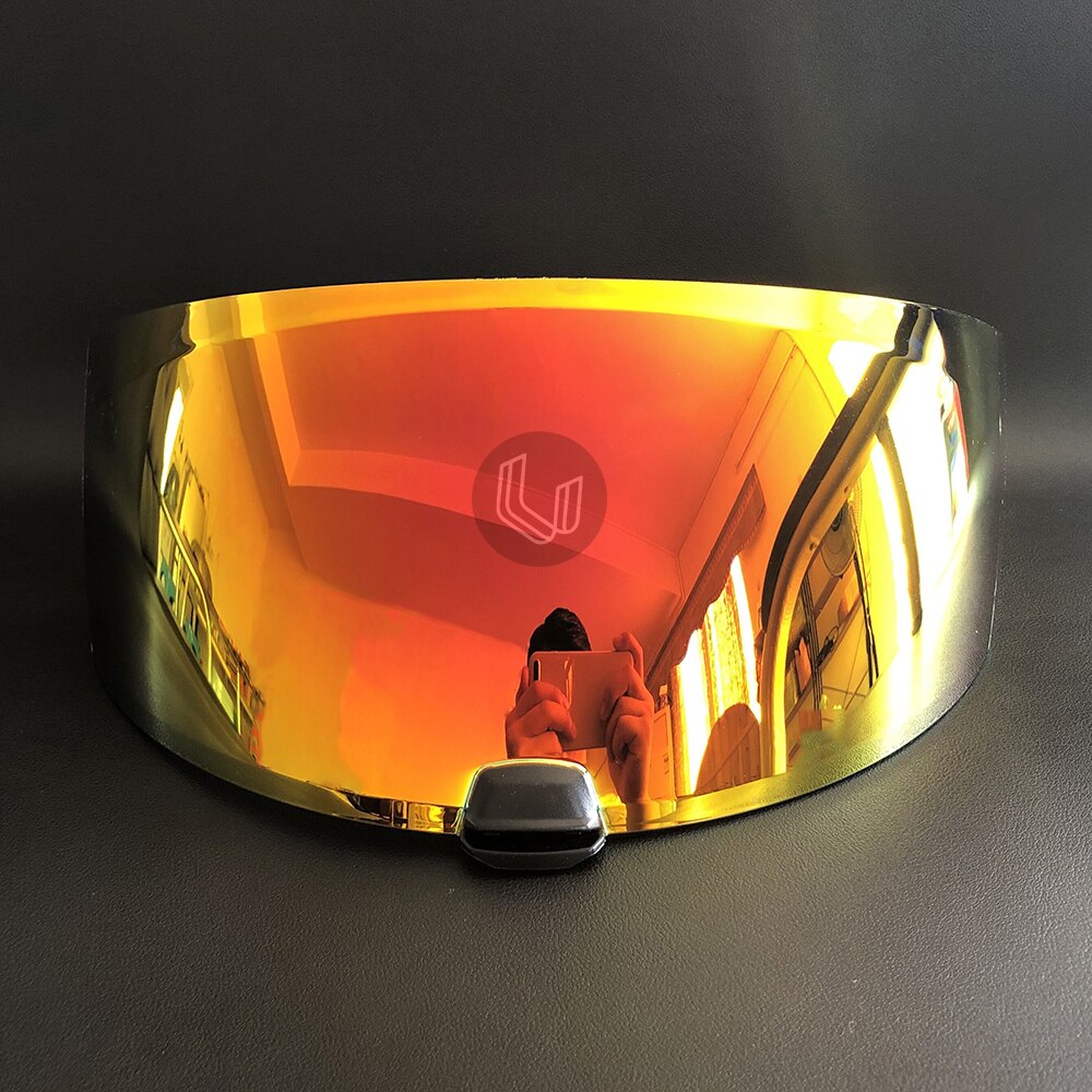 Visière pour casque de moto, pour HJC i70 i10, lunettes, Vision nocturne, hj-31: Gold Red