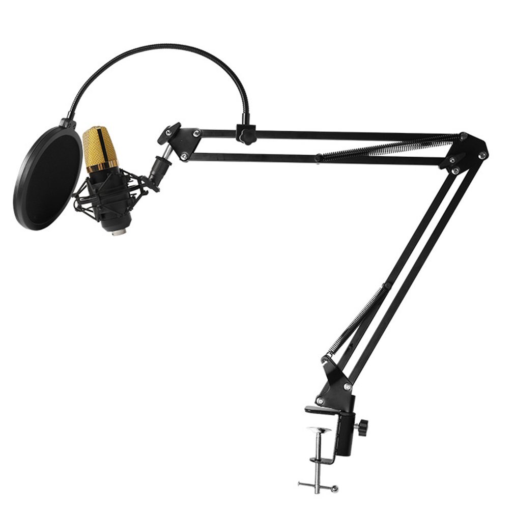 Bm -700 universal bærbar belastning mikrofon mikrofon shock mount klipsholder stativ radiostudie lydoptagelsesbeslag