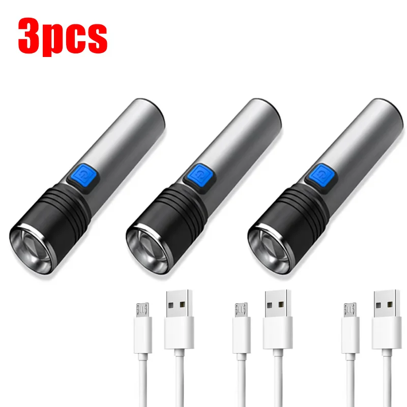 Mini 395nm UV Flashlight Blacklight Zoomable USB Rechargeable UV Light Ultraviolet Torch for Pet Urine Detector Resin Curing: Cold White