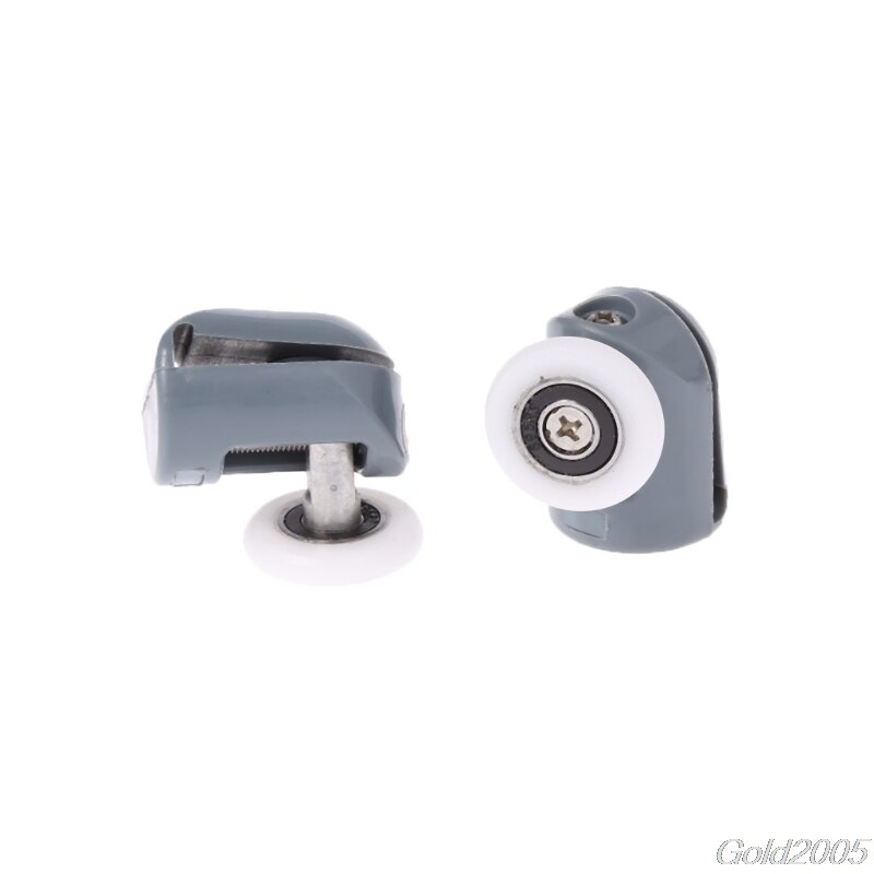 8Stck Einzigen Dusche Tür Rollen Läufer Räder Riemenscheiben Radio 25 mm Durchmesser Heimat Schlecht Ersatz Teile G25 Whosale &