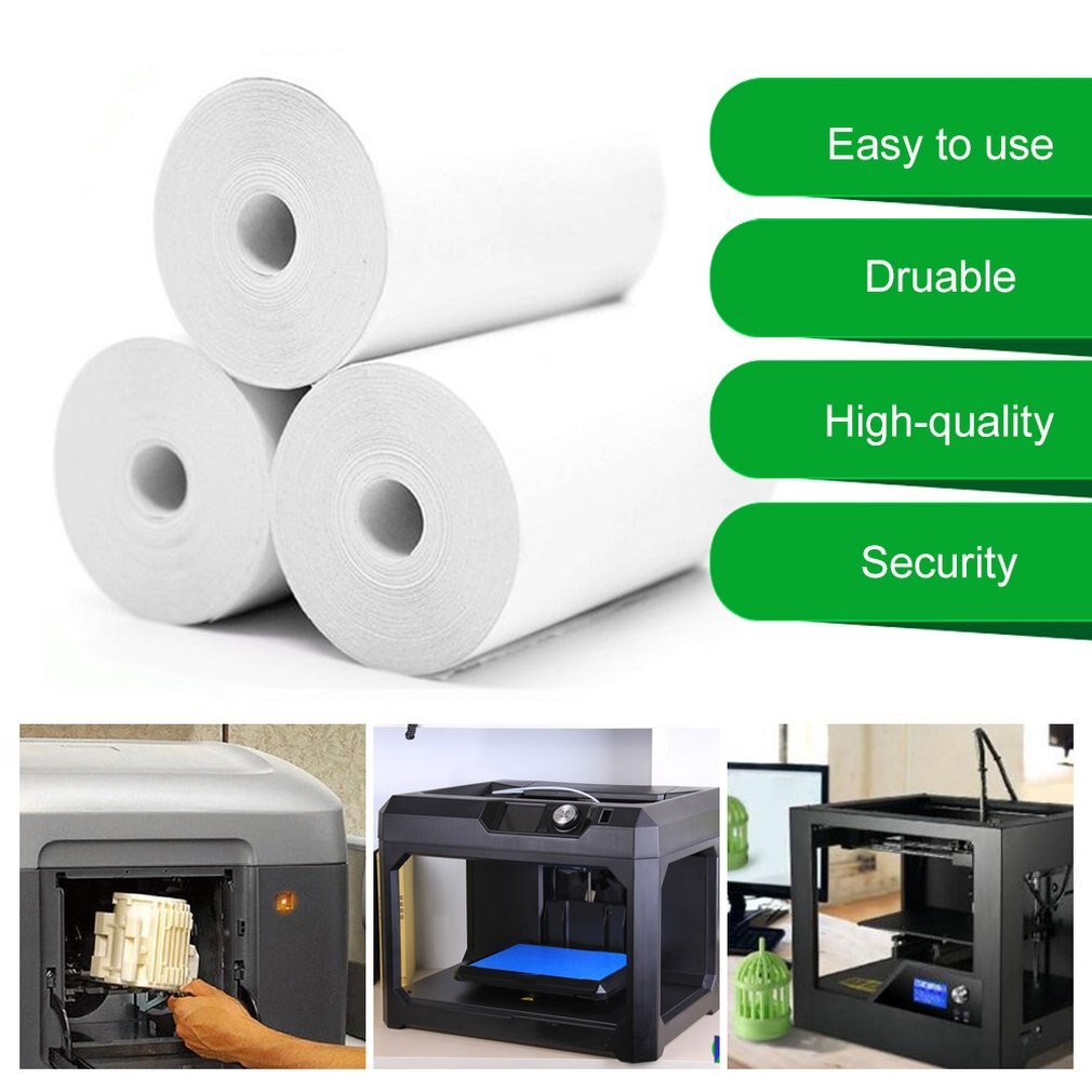 5 Roll Printable Stickea5 Roll Printable Stickeaar Paper Direct Thermal Paper 57x30mm for PAPERANG Portable Pocket Printer: Default Title