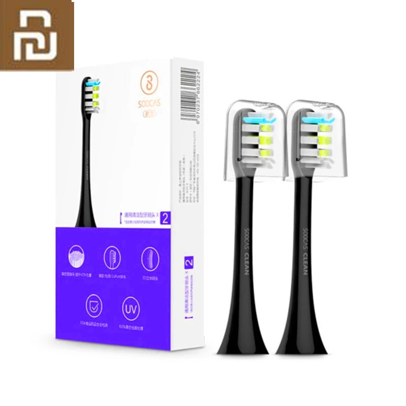 2 uds cabeza de cepillo para Xiaomi Soocas Soocare X3 reemplazo de cepillo de dientes