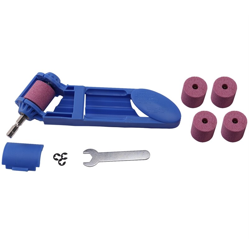 2-12.5mm Drill Bit Sharpener Portable Corundum Grinding Wheel Tool ...