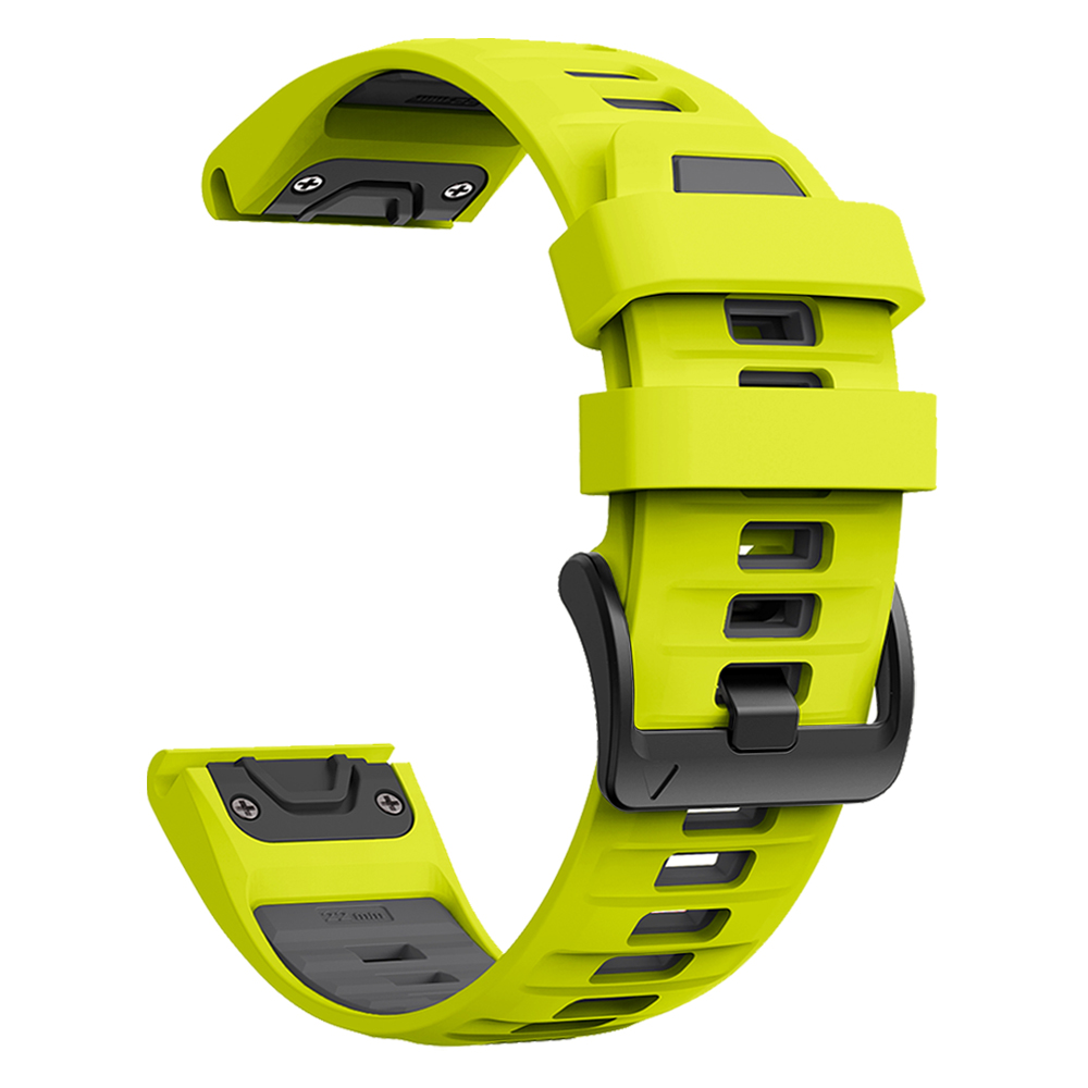 Bracelet de montre Fenix8 1:1 pour Garmin Fenix 8 47mm 51mm E 7 7X 6 6X 5 5X/Epix Pro/Enduro 3 QuickFit 22mm 26mm, Bracelet en Silicone
