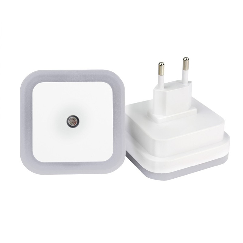 Langaton sensori led yövalo eu us plug mini neliön yövalot vauvahuoneen makuuhuoneen käytävävalaisin