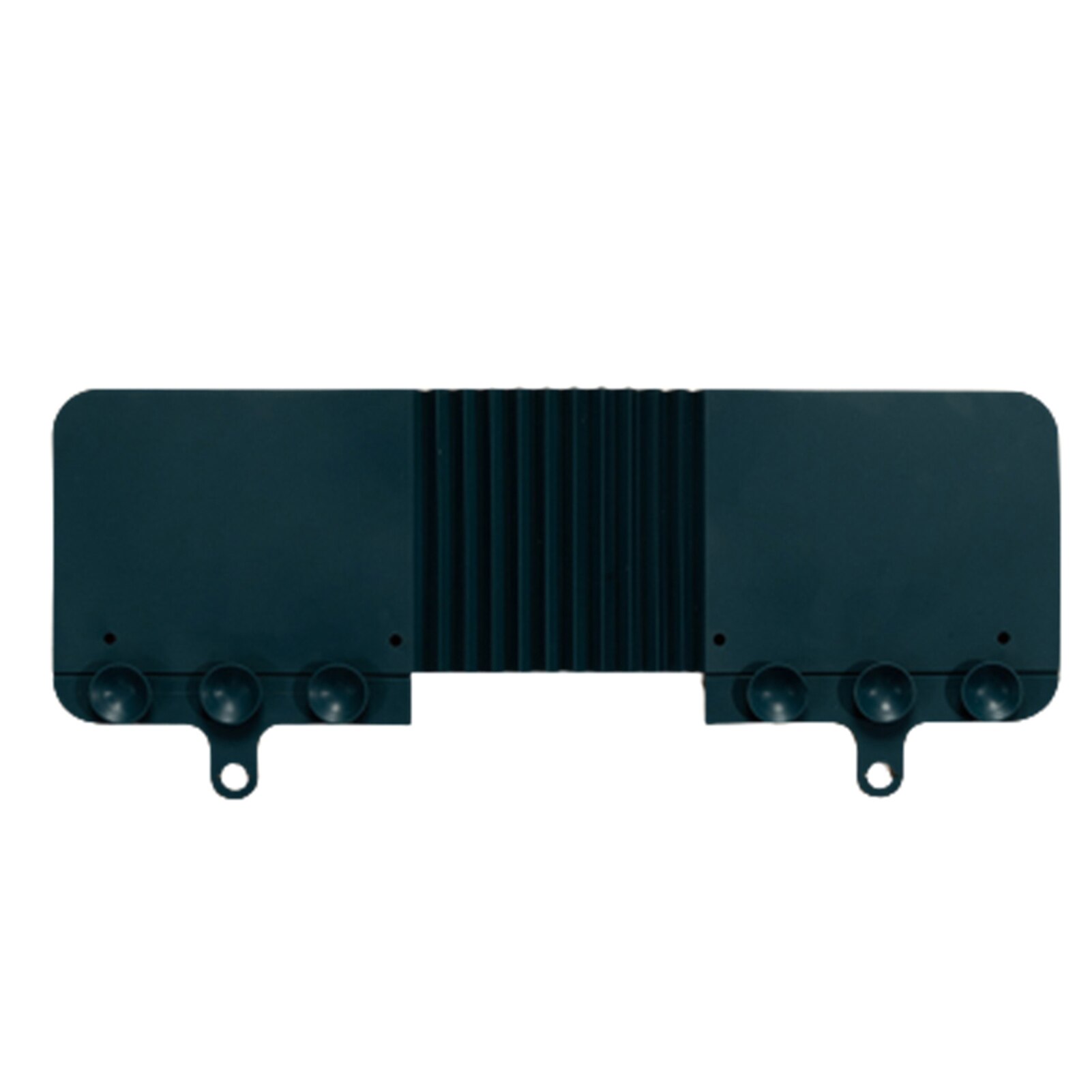 Kitchen Sink Splash Baffle Board Dish Washing Attached Strong Suction Cup Sink Water Splash Guard Splash Protector EIG88: Dark blue