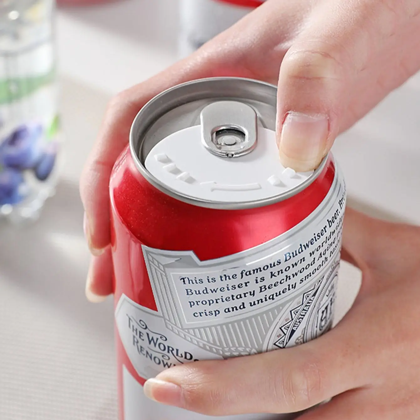 5 st burklock burkförslutare dryckesburklock burkskydd barrikad läsklockförslutare plast öl dryckeslockskydd för öl