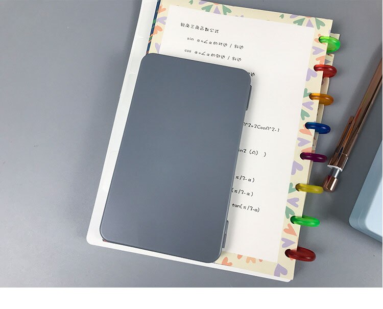 Rechargeable writing pad calculator portable multi-function LCD student writing pad mute