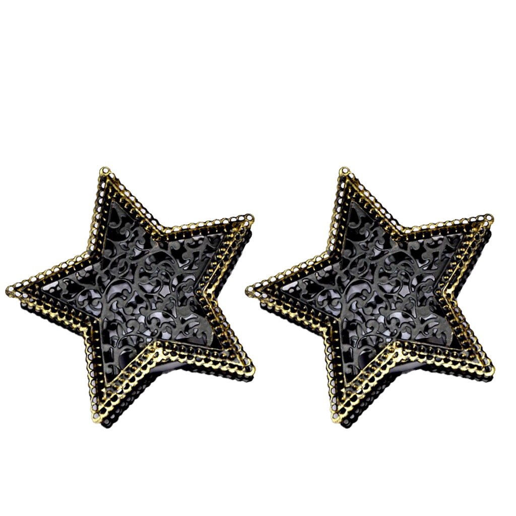 Kerstdecoratie marokkaanse kaarsenhouder woonwinkel bar 2 stuks