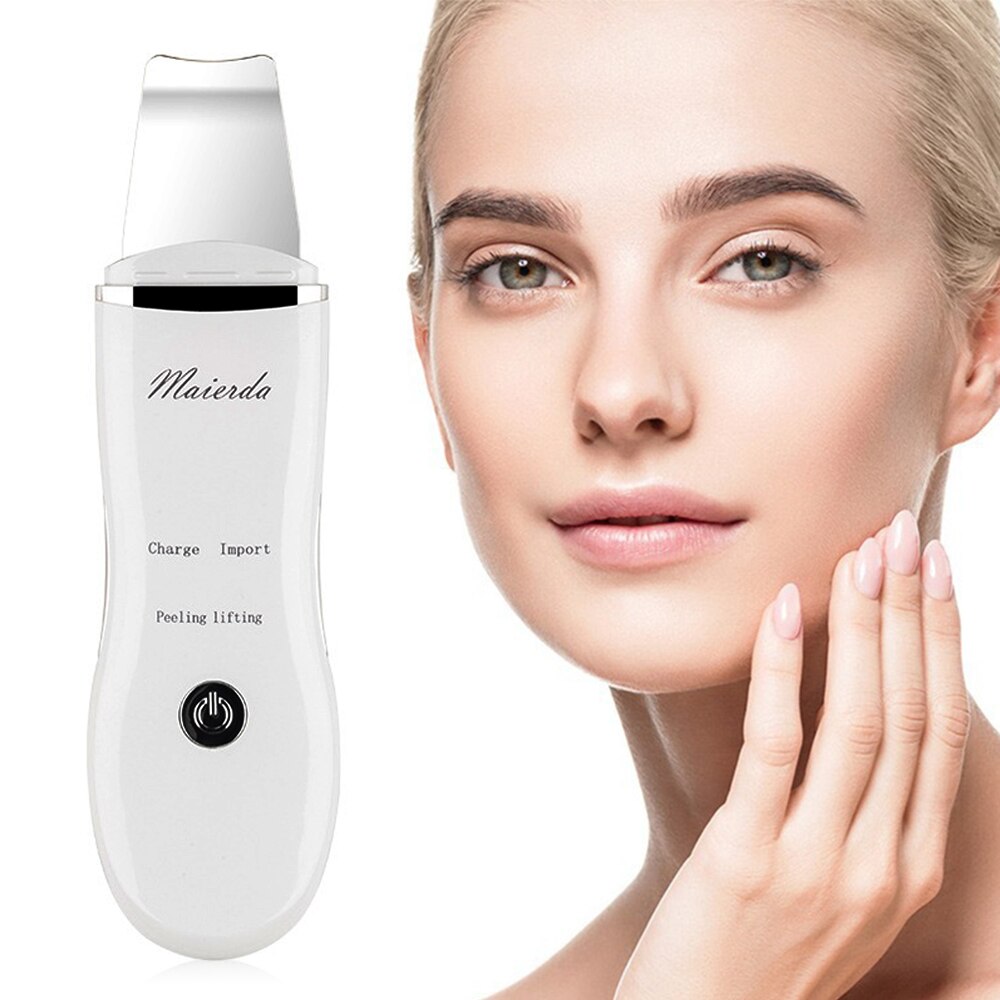 Ultrasone trillingen diepe gezichtsreiniging huidscrub verwijdert vuil mee-eters vermindert rimpels gezichtslifting peeling mee-eter poriën