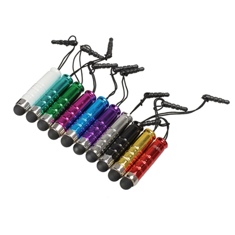 10 Stuks Plastic Stylus Pen Voor Capacitieve Aangeraakt Screen Telefoon Tablet Pc Mobiel Und