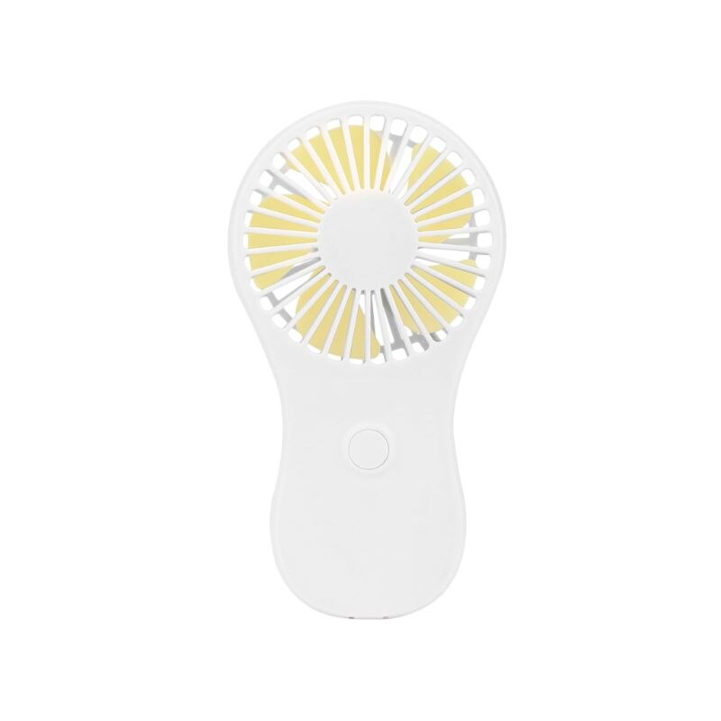 Mini Portable Pocket Fan Cool Air Hand Held Travel Cooler Cooling Mini Fans Power By 3x AAA Battery N84A: white